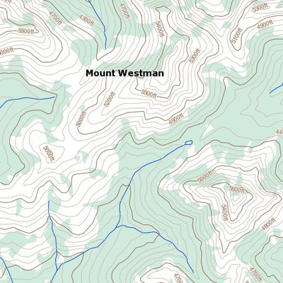 Natural Resources Canada Mount Westman, YT (106D01 Toporama) digital map
