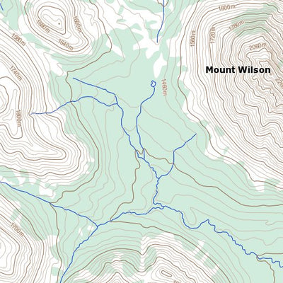 Natural Resources Canada Mount Wilson, NT (105I13 Toporama) digital map