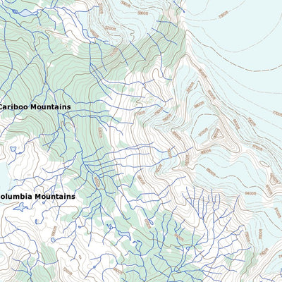 Natural Resources Canada Mount Winder (093A16 Toporama) digital map