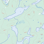 Natural Resources Canada Mountain Lake, NT (075A14 Toporama) digital map