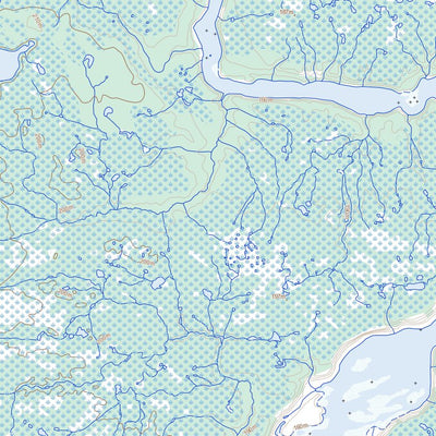 Natural Resources Canada Mountain Rapids (054E05 Toporama) digital map