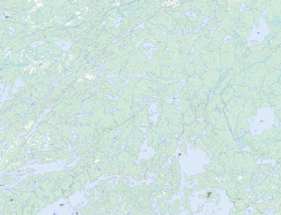 Natural Resources Canada Mowe Lake, ON (052B07 Toporama) digital map