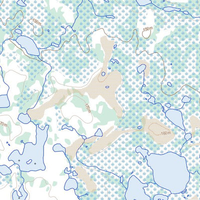 Natural Resources Canada Mowers Lake, NU (065A01 Toporama) digital map
