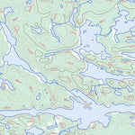 Natural Resources Canada Muir Lake, NT (085P06 Toporama) digital map