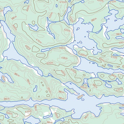 Natural Resources Canada Muir Lake, NT (085P06 Toporama) digital map