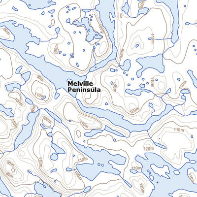 Natural Resources Canada Munroe Inlet, NU (046M02 Toporama) digital map