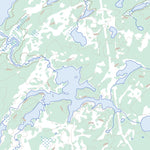 Natural Resources Canada Murray Lake, MB (053L08 Toporama) digital map