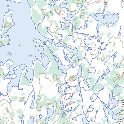 Natural Resources Canada Musclow Lake, NT (075O15 Toporama) digital map