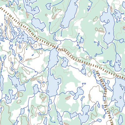 Natural Resources Canada Musclow Lake, NT (075O15 Toporama) digital map