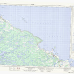 Natural Resources Canada Musgrave Harbour, NL (002F05 CanMatrix) digital map