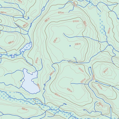 Natural Resources Canada Mustela Creek, BC (104P09 Toporama) digital map