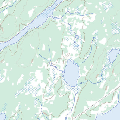 Natural Resources Canada Mystery Lake, MB (063P13 Toporama) digital map