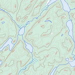 Natural Resources Canada Nagle Lake, SK (074A03 Toporama) digital map