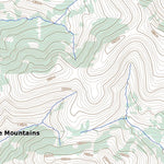 Natural Resources Canada Nainlin Brook, NT (096D03 Toporama) digital map