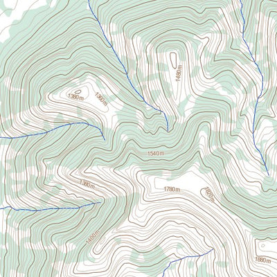 Natural Resources Canada Nainlin Brook, NT (096D03 Toporama) digital map