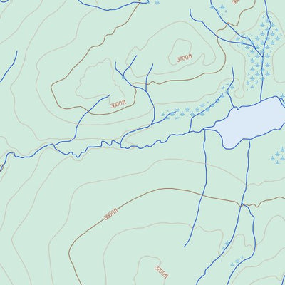 Natural Resources Canada Nakina Lake, BC (104N01 Toporama) digital map