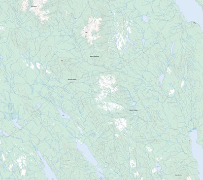 Natural Resources Canada Nakinilerak Lake, BC (093M08 Toporama) digital map