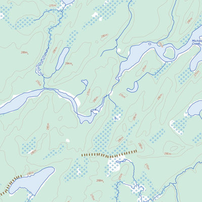 Natural Resources Canada Nankika Lake, ON (053A08 Toporama) digital map