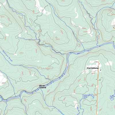 Natural Resources Canada Napadogan, NB (021J07 Toporama) digital map