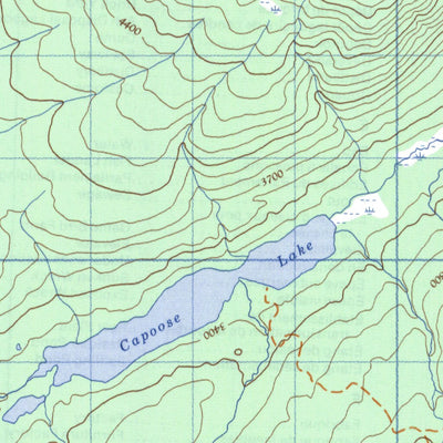 Natural Resources Canada Natalkuz Lake, BC (093F06 CanMatrix) digital map