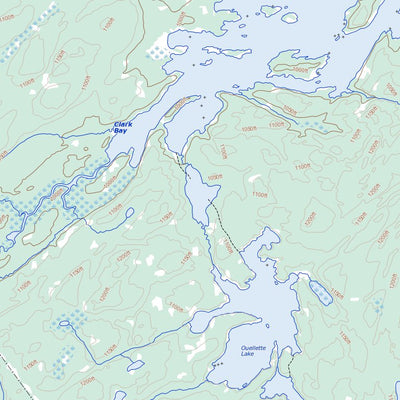 Natural Resources Canada Nemei Lake, SK (063M08 Toporama) digital map