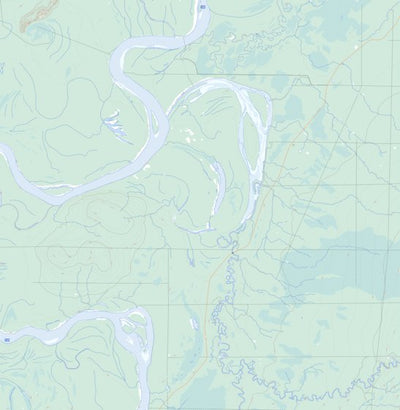 Natural Resources Canada Netla River, NT (095B14 Toporama) digital map