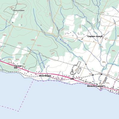 Natural Resources Canada New Richmond, QC (022A04 Toporama) digital map