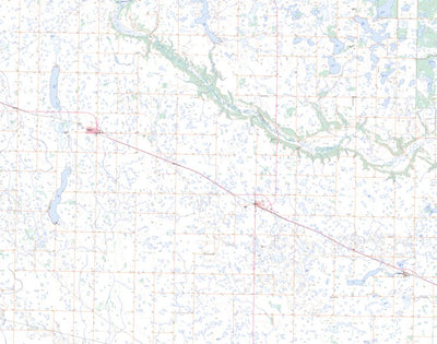 Natural Resources Canada Newdale, MB (062K08 Toporama) digital map