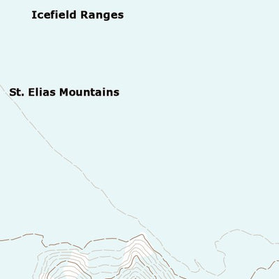 Natural Resources Canada Newton Glacier (115C07 Toporama) digital map