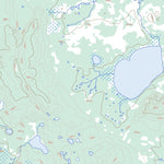 Natural Resources Canada Ney Lake, MB (053K09 Toporama) digital map