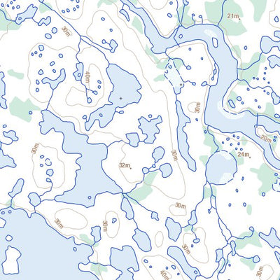 Natural Resources Canada Nialiup Tasinga, QC (034N04 Toporama) digital map