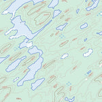 Natural Resources Canada Nichol Lake, SK (074I03 Toporama) digital map