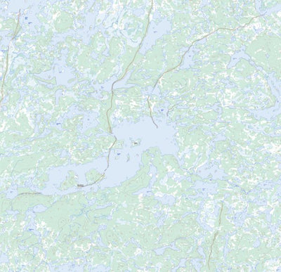 Natural Resources Canada Nicklin Lake, MB (064J13 Toporama) digital map