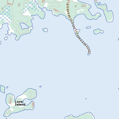 Natural Resources Canada Nicklin Lake, MB (064J13 Toporama) digital map