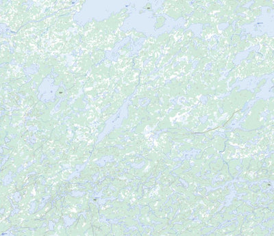 Natural Resources Canada Nikik Lake, MB (053L04 Toporama) digital map