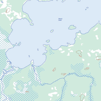Natural Resources Canada Nikip Lake, ON (053B13 Toporama) digital map