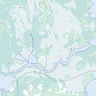 Natural Resources Canada Nikip Lake, ON (053B13 Toporama) digital map