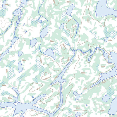 Natural Resources Canada Nikitowa Lake, ON (053G02 Toporama) digital map