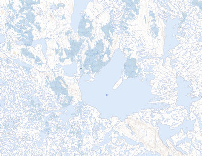 Natural Resources Canada Nina Bang Lake (037F13 Toporama) digital map