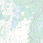 Natural Resources Canada Nina Lake, AB (084F06 Toporama) digital map