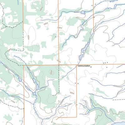 Natural Resources Canada Nipawin, SK (073H08 Toporama) digital map