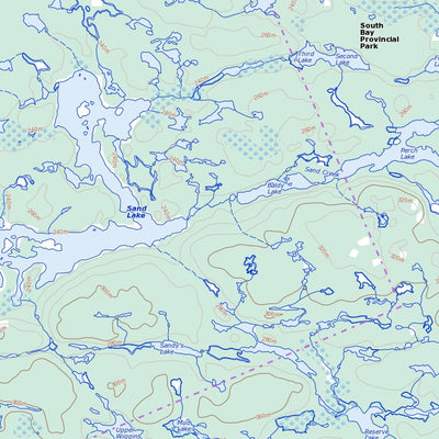 Natural Resources Canada Nipissing, ON (031L04 Toporama) digital map