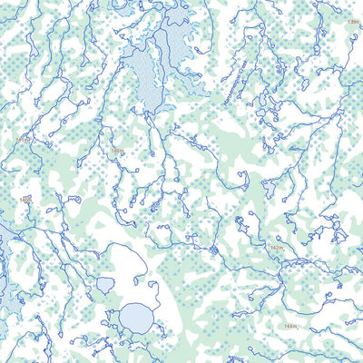 Natural Resources Canada Niskibi Lake, ON (053P13 Toporama) digital map