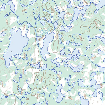 Natural Resources Canada Nixon Lake, NT (065E12 Toporama) digital map