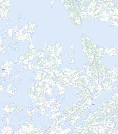 Natural Resources Canada Nodinka Narrows, NT (075M14 Toporama) digital map
