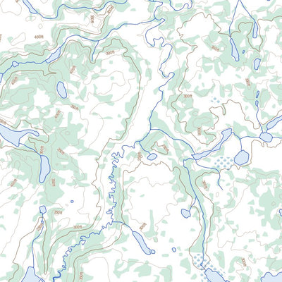 Natural Resources Canada Noell Lake (107B10 Toporama) digital map