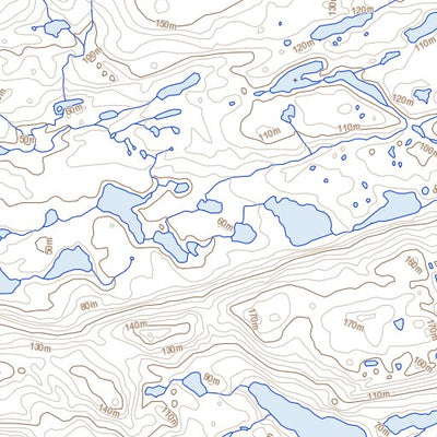 Natural Resources Canada Norman Inlet, NU (046K16 Toporama) digital map
