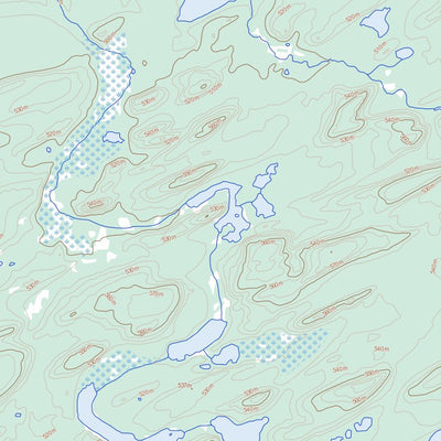 Natural Resources Canada Norseman Lake (074G13 Toporama) digital map