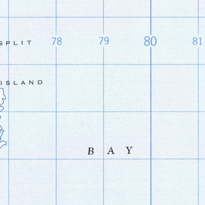 Natural Resources Canada North Belcher Islands East, NU (034D13_E CanMatrix) digital map
