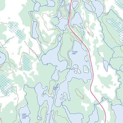 Natural Resources Canada North Burntbush Lake, ON (042H09 Toporama) digital map